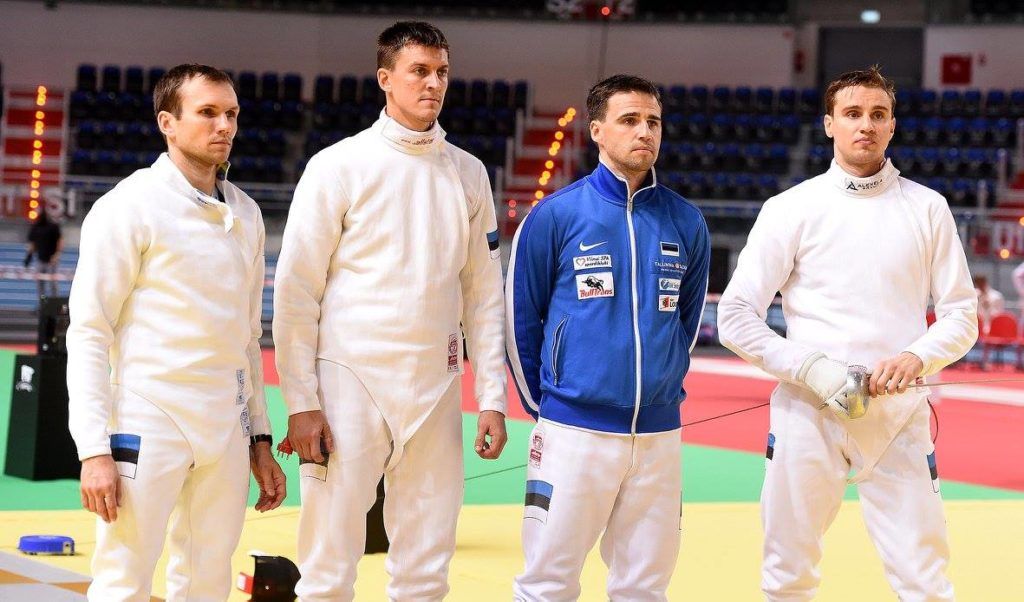 Vasakult: Jüri Salm, Sten Priinits, Marno Allika, Nikolai Novosjolov. Foto: Augusto Bizzi